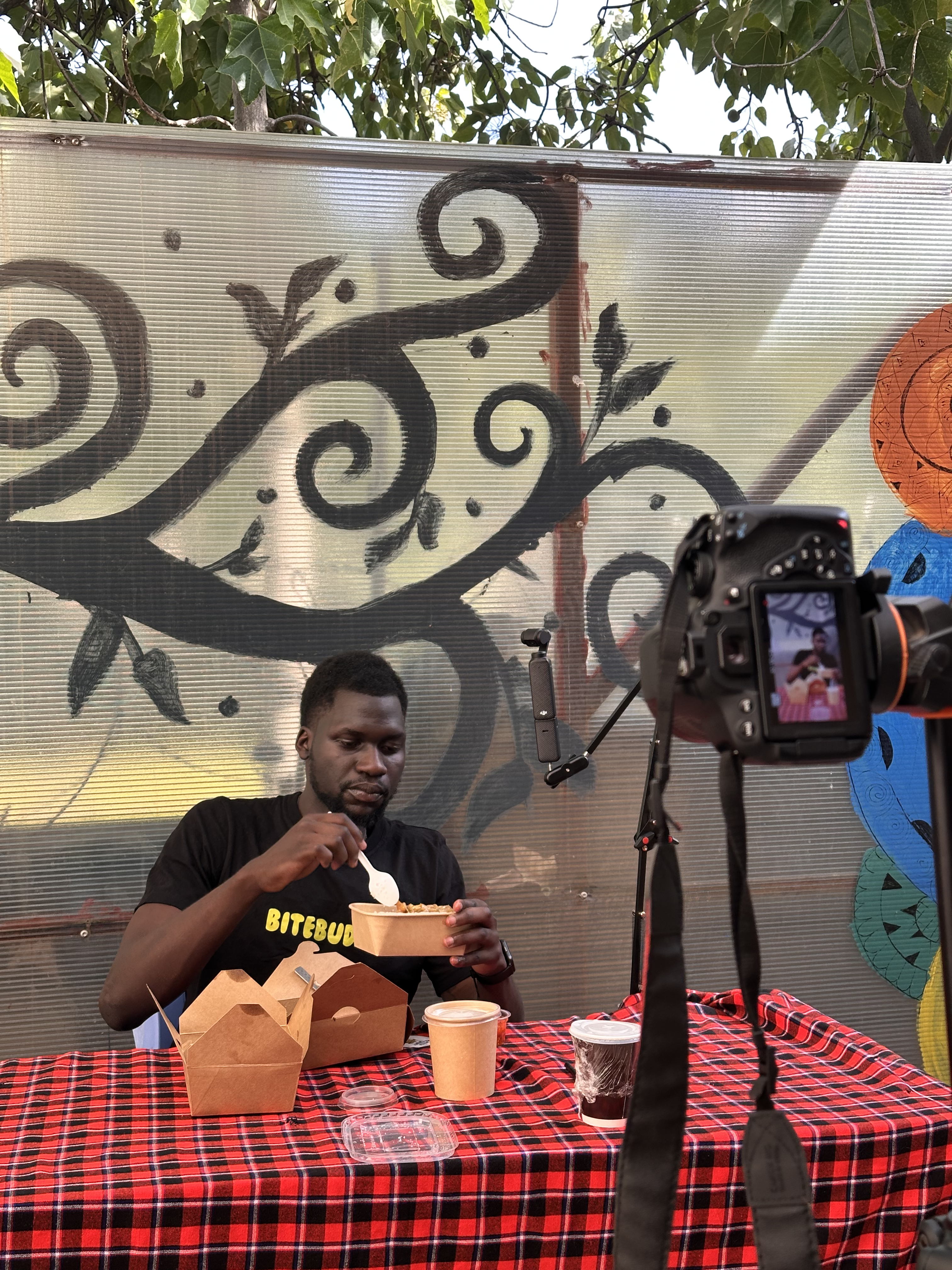 Filming with BiteBuddies